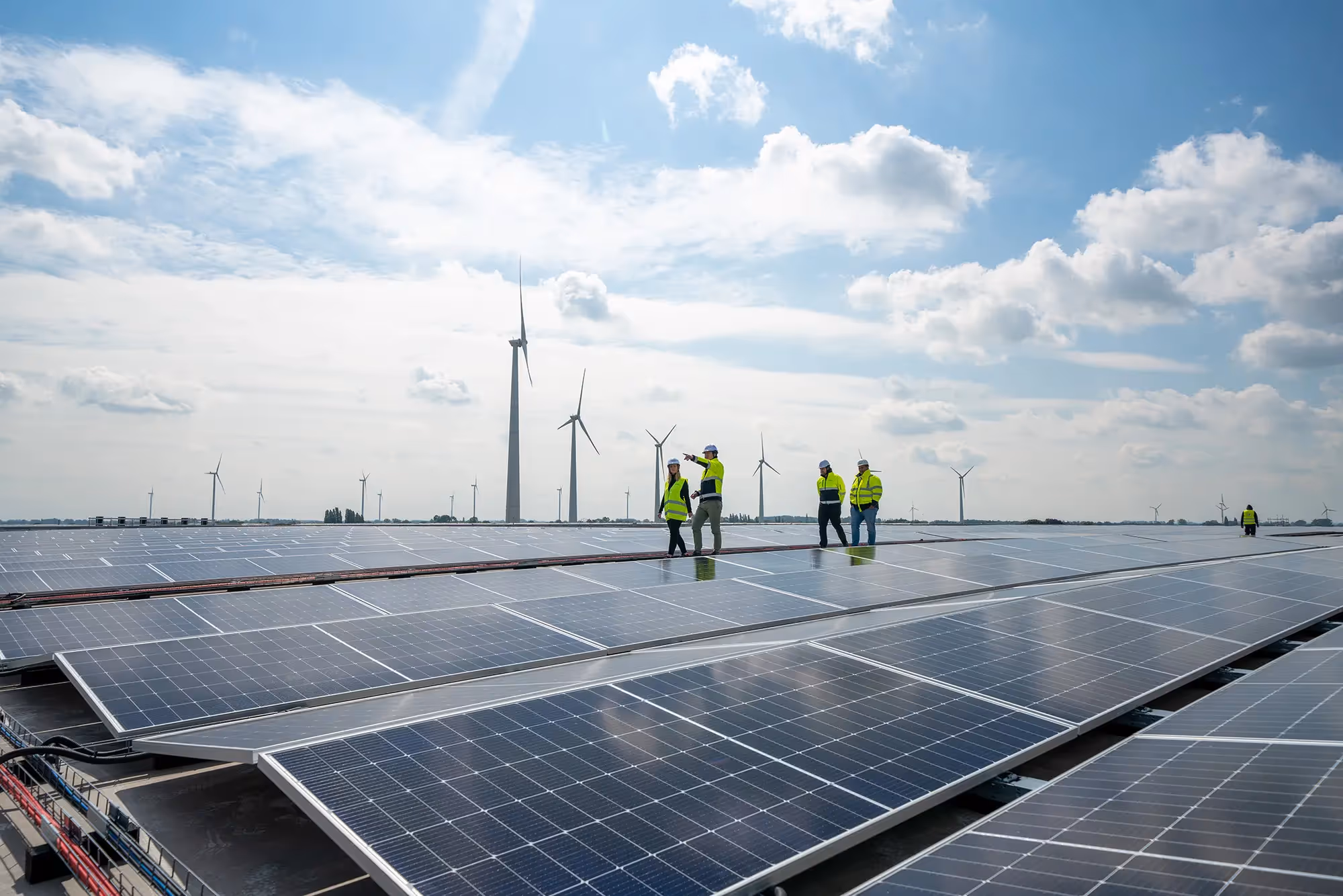 Sunrock rooftop solar installation