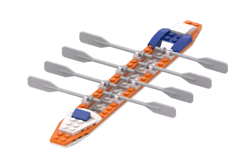 LEGO illustration for Kind and Driven Teamwork