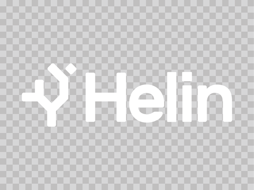 Helin Logo White